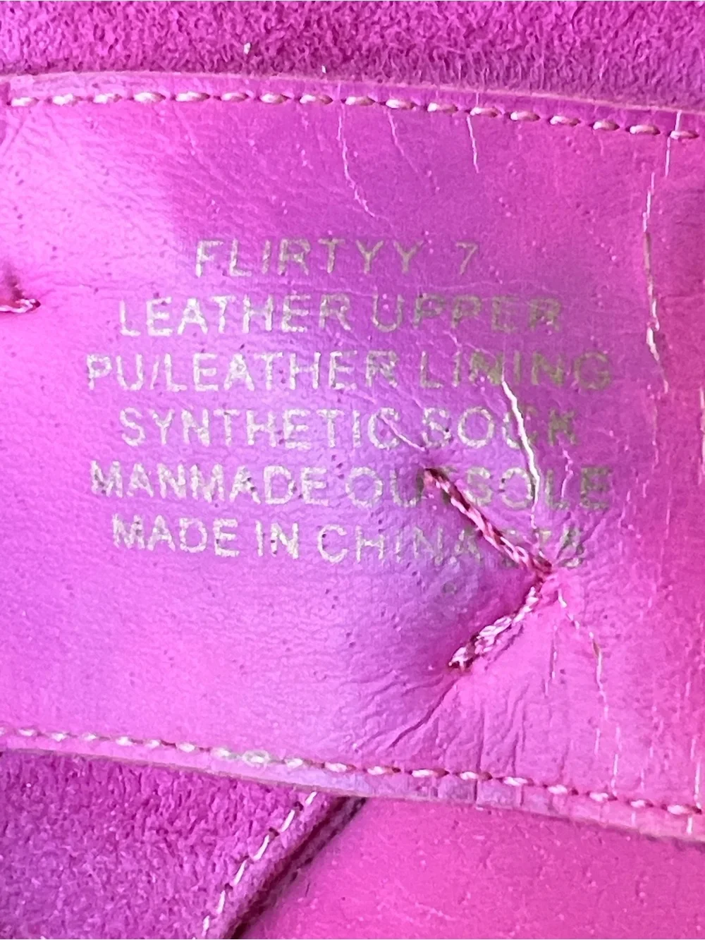 Betsey Johnson Hot Pink Suede Bow Ankle-Strap Heels. Size 7